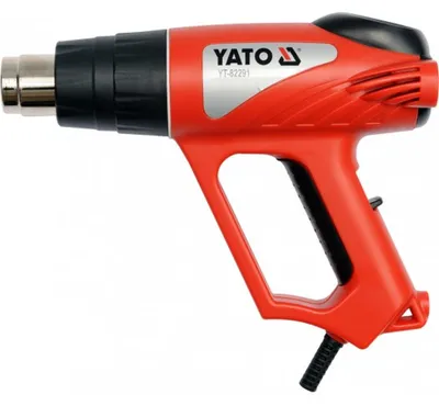 YATO Heißluftpistole 2000W mit Zubehör YT-82291
