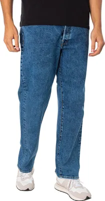 Produktbild von Replay M9Z1 Jeans mit gerader Passform, Blau 33W x 30L