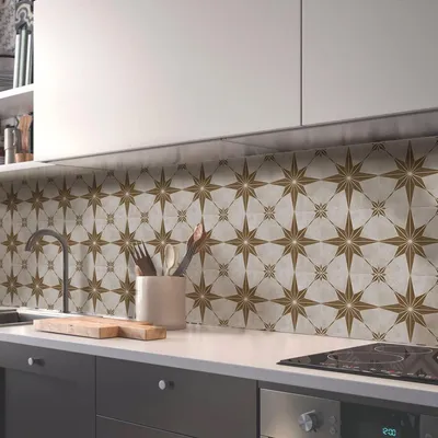 Zdjęcie produktu dla Naklejki ścienne w stylu boho - naklejki na płytki 20x20 cm - zestaw 25 sztuk - wodoodporne - samoprzylepne - do kuchni/łazienki