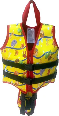 Produktbild von Schwimmweste für Kinder mit Körpergewicht von 0 bis 10 kg, Schwimmhilfe, gelb