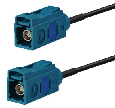 Fakra Z Antennenverlängerung, Buchse-Buchse, 50 cm, 50 Ohm