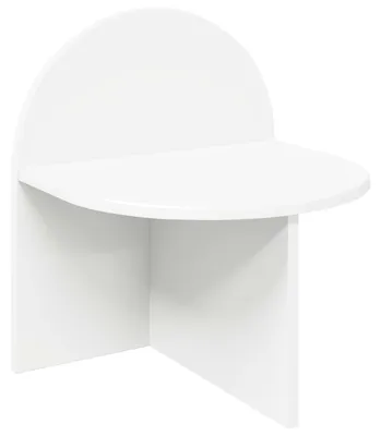 Obrázek produktu pro Noční stolek Bílý 40 x 35,5 x 45,5 cm Dřevěný materiál