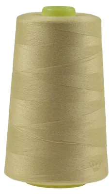 4572m Polyester Overlock Garn zartes dunkelbeige