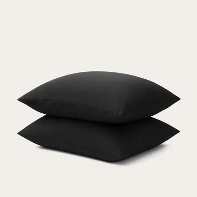 Produktbild von HappyBed Kissenbezug | Schwarz | 2er Set