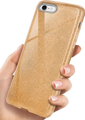 Produktbild von GLITTER-Case für Apple iPhone SE (2020/2022), Farbe:Shine - Gold