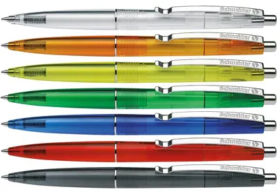 Obrázek produktu pro Schneider Schreibgeräte K 20 Icy Colours, Spona, Zasouvací propiska se sponou, Doplnitelný, Modrá, 20 kusů, Střední
