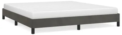 Obrázek produktu pro vidaXL Rám postele bez matrace tmavě šedý 180x200 cm sametový
