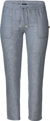 Produktbild von Esmara Damen Leinenhose Große Größen Übergröße Plus Size Hellblau 54