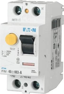 Produktbild von Eaton FI-SCHALTER PULSSTROMSENSITIV (PFIM-25/2/01-A-MW)