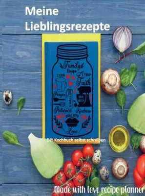 Produktbild von Meine Lieblingsrezepte: Blanko-Rezeptbuch zum Eintragen