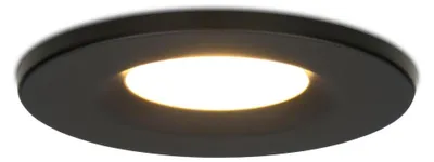 Produktbild von hoftronic LED Einbaustrahler 6W 650lm 2700K IP65 Schwarz