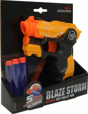 Immagine prodotto di Blaster di schiuma con 5 dardi