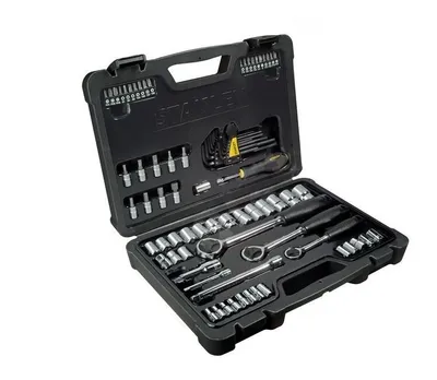Obrázok produktu pre Sada Kľúčov Stanley 80Ks. 1/4"-3/8"-1/2"