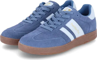 Produktbild von Pantofola d'Oro Herren Low Sneaker BALLARE Blau Rauleder Größe: 41