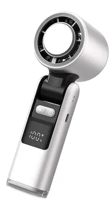 Produktbild von Portable Reiseventilator, Kompakter Opklappbarer Tragbarer Akkuventilator, 18,4x6x6 cm, Weiss