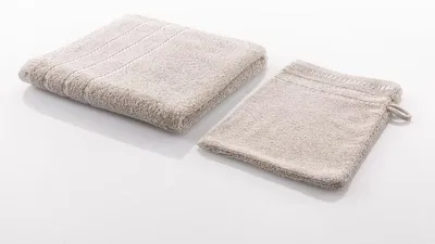Produktbild von Gözze Frottierserie Berlin uni taupe Handtuch 50 cm x 100 cm