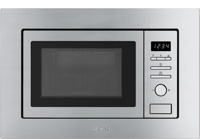 Produktbild von Smeg Fmi017x Eingebauter Mikrowellenherd Mit Grill  17 Liters / EU Plug 220V  17 Liters