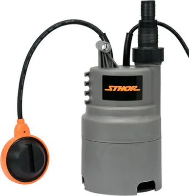 STHOR Tauchpumpe Schmutzwasser 400W für Brunnen und Regenwassertanks