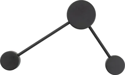 Produktbild von Wandlampe Metall 52 cm breit Schwarz GX53 2-flammig Modern