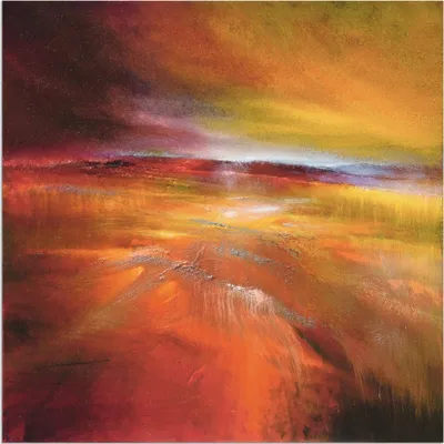 Produktbild von ARTland Wandbild Alu für Innen & Outdoor Ernteland Größe: 70x70 cm