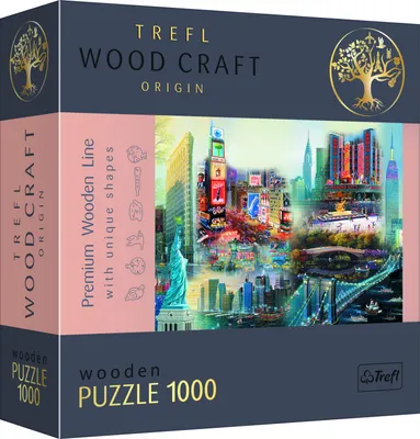Immagine prodotto di Trefl 20147 puzzle Puzzle di contorno 1000 pezzi Città