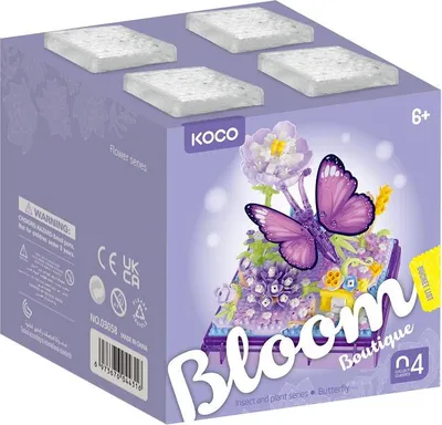 Obrázok produktu pre iM.Master KOCO Motýlie bloky na kvety 471 ks 03058
