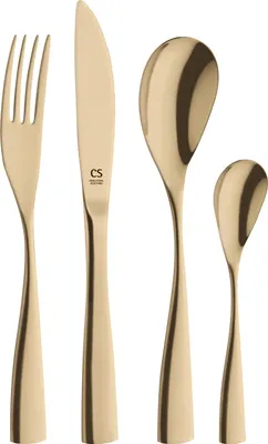 Obrázok produktu pre Súprava príborov nerez 24 ks Bocholt GOLD CS-080167