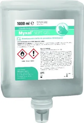 Immagine prodotto di Myxal SEPT Gel 1000 ml Flacone Neptune Gel disinfettante Myxal