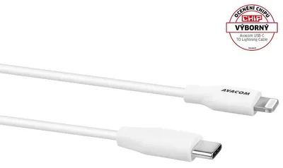 Productafbeelding van AVACOM MFIC-120W USB-C naar Lightning-kabel, MFi-certificering, 120 cm, wit