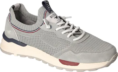 Produktbild von Mustang Herren Sneaker Sportschuh Schnürung Halbschuh 4186-308, Größe:45 EU, Farbe:Grau