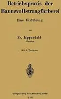 Obrázok produktu pre Betriebspraxis der Baumwollstrangfärberei