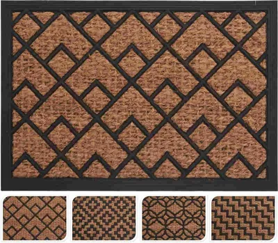 Zdjęcie produktu dla mata guma+kokos 40x60cm mix dekorów