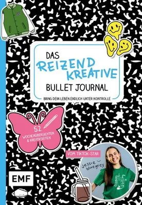 Produktbild von Das reizend kreative Bullet Journal - vom TikTok-Star jessiebluegrey - Bring dein Leben endlich unter Kontrolle