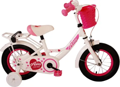 Obrázok produktu pre Ashley 12 palcová 21,5 cm dievčenská brzda na tácky biela/ružová