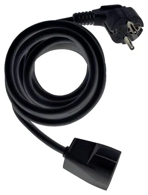 Produktbild von ALFA 23220 – Verlängerung Nexon Schlauch 3 x 1.5 mm. 1 m Schwarz