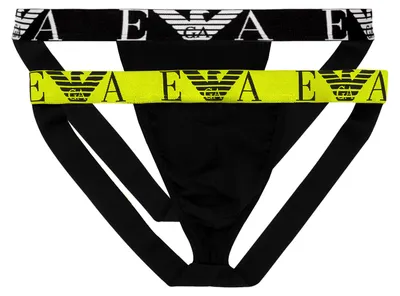 Produktbild von 2er Pack EMPORIO ARMANI Herren Jockstraps Stretch Baumwolle