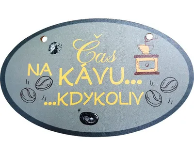 Obrázek produktu pro Dřevěná dekorace na zeď, cedule s nápisem 1118-6 11x18 cm