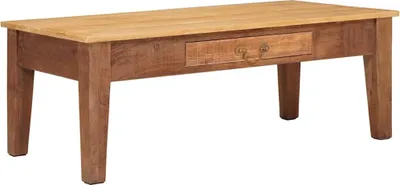 Immagine prodotto di Tavolino da salotto con cassetto Marrone 110 x 55 x 40 cm