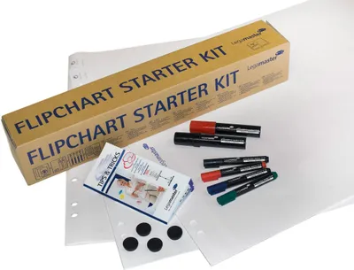 Produktbild von Legamaster Zubehör Starterset für Flipcharts 14-teilig