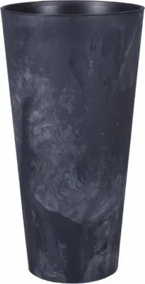Immagine prodotto di Coprivaso TUBUS SLIM BETON 2in1 plastica opaca d25x48cm