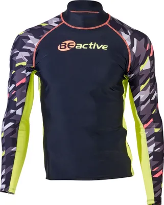 Produktbild von BECO the world of aquasports Schwimm-Shirt SUNSET mit langen Ärmeln schwarz-bunt XL