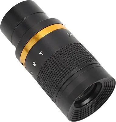 Obrázok produktu pre Astronomický okulár 7-21 mm pre teleskop - priemer 1,25 palca / 31,7 mm - čierny okulár - plynulé zväčšovanie - príslušenstvo pre pozorovanie