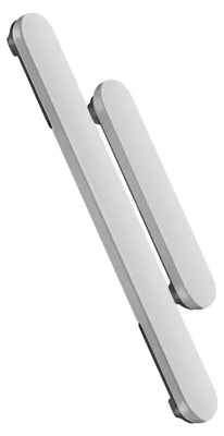 Immagine prodotto di Samsung, pulsanti di accensione e volume per Galaxy S25 Edge Service Pack, argento