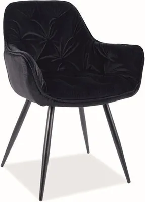 Produktbild von Esszimmerstuhl Küchenstuhl Set Cherry schwarz 4er Set