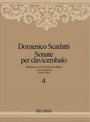 Produktbild von Sonate per clavicembalovol.4 (no.154-213)