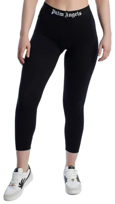 Produktbild von Palm Angels Damen-Leggings mit Logo, tailliert, PWVG009C99FAB0011001