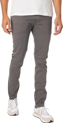 Produktbild von Replay Anbass Hyperflex 10,5 oz Grey Bull Stretch Denim Herren Baumwoll Denim Jeans in 34L – Grau