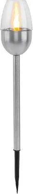 Immagine prodotto di Luce solare a LED set di 3 mini torce da giardino in acciaio inox 39cm lampada solare 35312