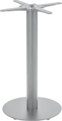 Produktbild von Tischgestell Bistrotische & Esstische Standfuß rund Einzelsäule 50x50x72 cm silber