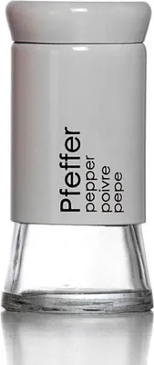 Produktbild von Ritzenhoff & Breker Cantina Pfefferstreuer, Gewürzstreuer, Pfeffer Streuer, Weiß, 147995